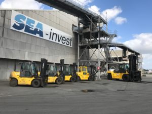 hyundai diesel counterbalance forklift trucks
